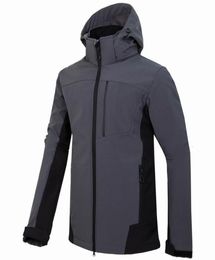 new Men HELLY Jacket Winter Hooded Softshell for Windproof and Waterproof Soft Coat Shell Jacket HANSEN Jackets Coats 180611736920