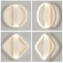 Wall Lamp Modern Bedroom Light Lampes Suspendues Glass Ball Led Aisle Living Room Bedside Luminaria De Parede Espelho
