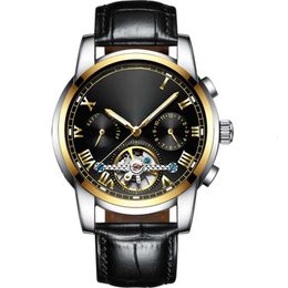 Mens Watch BIDEN Multi Functional Mechanical Men's Watch Fashion Business Foreign Trade Designer Hot Selling Luxury Watch 824