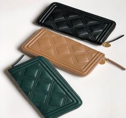 2020 Women Luxurys Designers Bags High quality leathe fashion wallets Top quality leather wallet designer wallet lady ladies tri f8678734