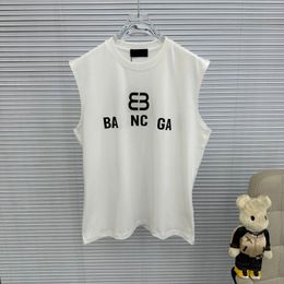 Paris Erkek Tişörtleri Fransa Lüks Mektup Grafik Baskı Logosu Moda Erkekler Beni Yalnız Bırak Tshirt Kadınlar 2B Giysiler Günlük Pamuk Tees Polo Tank Top Crg2404167-6