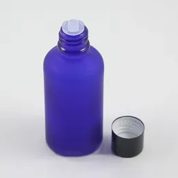 Storage Bottles China Suppliers Frosted Glass Dropper Bottle 50ml Essential Oil With Inner Stopper And Lid