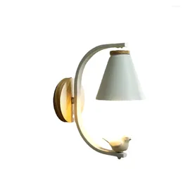 Wall Lamp Nordic Bird Bedroom Lamps Bed Lights For Postmodern Indoor Lighting Living Room Home Deco Corridor Light Fixtures