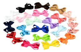 24 Inch Fashion Mix Colour Headbands Children Hair bow boutique Popular Baby Girls Hair Clip Kids Hairs Accessories Hairpin 6454727079