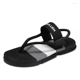 Sandals Crestar Men Fashion Casual Flat Beach Comfortable Flip-flops Water Shoes For Non-slip House Flats