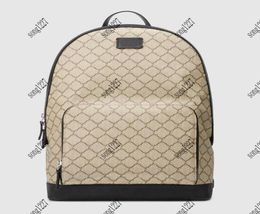new Luxury designer bag fashion 406 big size knapsack 370 PVC with Napa cowhide necessary travel Backpack Ideal bags for carrying 5268057