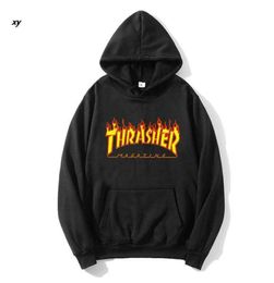 2022 Man Women039s Hooded Thrasher Flame Print Sweatshirt Multiple Colors8617498