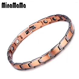 Link Bracelets Vintage Pure Copper Magnetic For Woman Men Arthritis Therapy Health Care Energy Jewellery