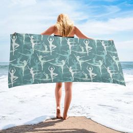 Towel Ballet Pictures Bath For Adults Home Essentials Summer Swimming Beach Quickly Dry Face