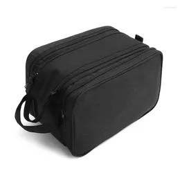 Cosmetic Bags 2 In 1 Hanging Toiletry Bag Make Up Shaving For Men Women