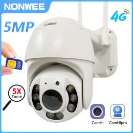 System 5mp 4g Sim Card Wireless Ip Camera 1080p Security Outdoor 5x Optical Zoom Wifi Ptz Auto Tracking Cctv Surveillance Cam Camhipro