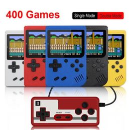 Builtin 400 games Retro Portable Mini Handheld Video Game Console 8Bit 30 Inch Colour LCD Kids Colour Game Player LJ2012045761252