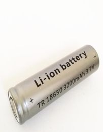 High quality UltraFire 18650 3200mAh Flat top Grey 37 V lithium battery can be used in LED flashlight digital camera and so on5352510