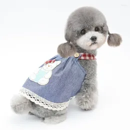 Dog Apparel Cat Dress Clothes Summer Pet Puppy Skirt Yorkie Maltese Clothing Poodle Bichon Pomeranian Shih Tzu Costume