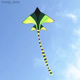 free shipping plane kite for kids kite string line flying toys falcon kite surf set balloon beach outdoor fun sports games ikite Y240416