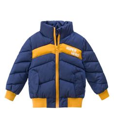 2 to 7 years boys winter letter printed coats kids teenager boutiquewarm outdoors clothing R1AZB812CT363185489