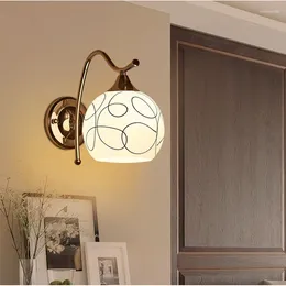 Wall Lamp Fashion Personality Warm Bedroom The Head Of A Bed Wrought Iron Pipe Wholesale