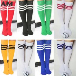 Sexy Socks New High Socks Over Knee Socking For Girls Womens 2023 New Fashion Sexy Striped Cheerleader Striped Long Socks 240416