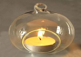 60MM Hanging Tealight Holder Glass Globes Terrarium Wedding Candle Holder Candlestick Vase Home el Bar Decorationsea ship GWC352176696