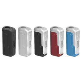 100 Original Yocan Uni Box Mod Preheat Battery Kit 5 Colors Suitable For all Size of Cartridge 510 Magnetic Ring Preheating Batte7322599
