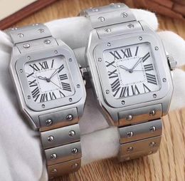 Luxury New Quartz Stainless Steel Business Fashion ladies women High Strength Glass watch Mens Watches Sports Wristwatches7463916