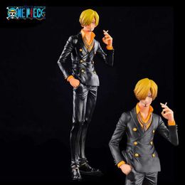 Action Toy Figures 28cm Anime One Piece Action Figures Vinsmoke Sanji Figure PVC Model Dolls Statue Kids Toys Collection Ornament Christmas Gifts Y240415