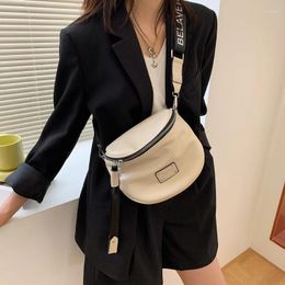 Shoulder Bags Women Crossbody Female Leather Bag Fashion Wide Strap Soft Student Chest