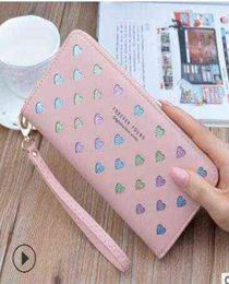 Woman 2019 New Korean Version Multifunctional Cute Small Change Wallet Folding Leather Short Wallet Tide AA2202283671514