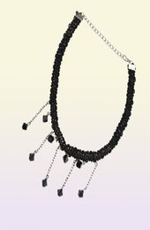 Stylish Pendant Necklace Women Necklaces Chain Ladies Jewelry Beads Tassel Choker Pendant Couple Collares De Moda 2019 NEW L07094105003