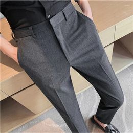 Men's Suits 2024 European And American Casual Business Slim Fit Pants 5272