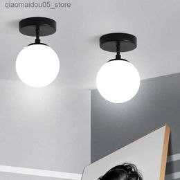 Lamps Shades Modern style E27 LED wall lamp Nordic ball wall lamp for Holwell bedroom bedside wall lamp Sconc factory direct sales Q240416