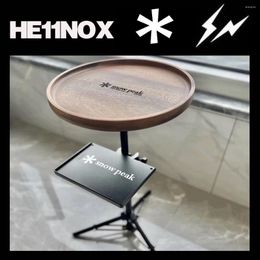 Camp Furniture Portable Folding Triangle Tea Table Outdoor Camping Foldable Tripod Board Lightweight Storage