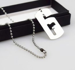 Game Rainbow Six Siege Necklaces for Male Tom Clancy039s Silver Link Chain Necklace Collar Women Men Jewelry8014645