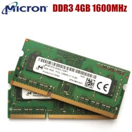 RAMs Micron 8GB 4GB 2GB 2G 4G 8G PC2 PC3 PC3L DDR2 DDR3 667 800 1066 1333 1600 Mhz 5300 6400 10600 12800 Laptop Memory Notebook RAM