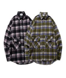 New Brand Fashion Mens Flannel Shirts Autumn and Winter Plaid Long Sleeve Tartan Shirt3873344