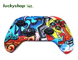 New Game Controller Case Skin Soft Gel Silicone Protective Cover Rubber Grip Case for Xbox one 42color9246034