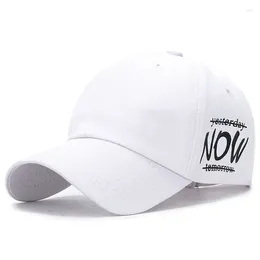 Ball Caps Fashion 2024 Spring Fall Trend Baseball Cap Women's Street Visor Men's Casual Soft Top Cotton Hat