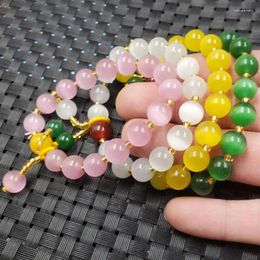 Strand Powder Opal Apple Green Bead Yellow Jewellery Bracelet