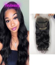 Yirubeauty Brazilian Virgin Hair 13X6 Lace Front Wig Body Wave 1230inch Remy Natural Color Thirteen By Six Wigs73589141858273