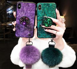 Diamond Marble Glitter holder Ring tpu case for Huawei P20 P30 mate20 mate30 P40 PROP20 P30 mate20 mate30 LITE V30 PRO1349795