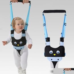 Baby Walking Wings Animal Print Harness Sling Andador Toddler Belt Standing Up Safety Traction Rope Artifact Help Kids Walker Products Otuqz