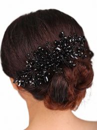 vintage Wedding Headdr 6 Color Headpieces Rhineste Hair Accories Fi Handmade Hair Comb Bridal Tiara Party For Women S1dv#