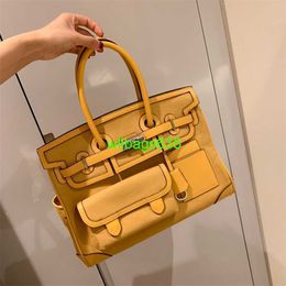 Cargo Totes Bk Cloth Handbag Dongsheng Large Capacity Platinum Bag 2024 New Trendy Womens Bag Large Bag Crossbody One Shoulder Handheld Trave have logo HBI68F