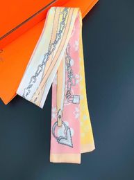 23style Fashion Designer Letters Bags Scraf Silk Scarves Women Handle Bag Bandanas Luggage Muffler France Wallet Purse Handbag Par7514930