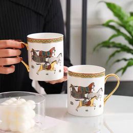 Coffee Mugs Porcelain Mug Cafe Tea Milk Cups Bone China Coffee Drinkware Water Birthday Gift Arrival