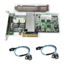Cards LSI 92648i 6GB PCIE RAID CONTROLLER 256M+key RAID 5 6 Expander Card with SFF8087 sata cable