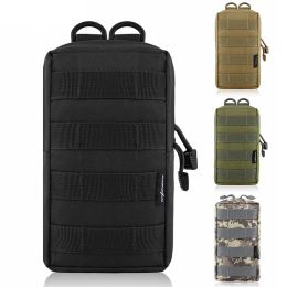 Backpacks Tactical Molle Pouch Bag Utility Edc Pouch for Vest Backpack Belt Outdoor Hunting Waist Pack Military Airsoft Game Accessory Bag