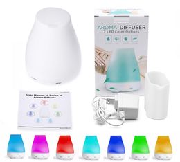 100ml essential oil diffuser humidifier Aroma Humidifier 7 Colour LED Night Light Diffuser Ultrasonic Cool Mist Fresh Air Aromather4623990