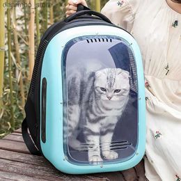 Cat Carriers Crates Houses Hih Quality Astronaut Transparent Transport Carryin Do Cat Travel Ba Space Capsule Pet Backpack Carrier L49