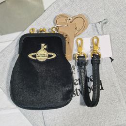 Designer Bags Lady Luxury Saturn Embroidery Mini Velvet Bags Mobile Phone Bag Gold Wire Clip Bag Crossbody Bag